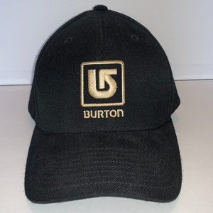 VGUC Burton Flexfit Hat Black Fits like S/M